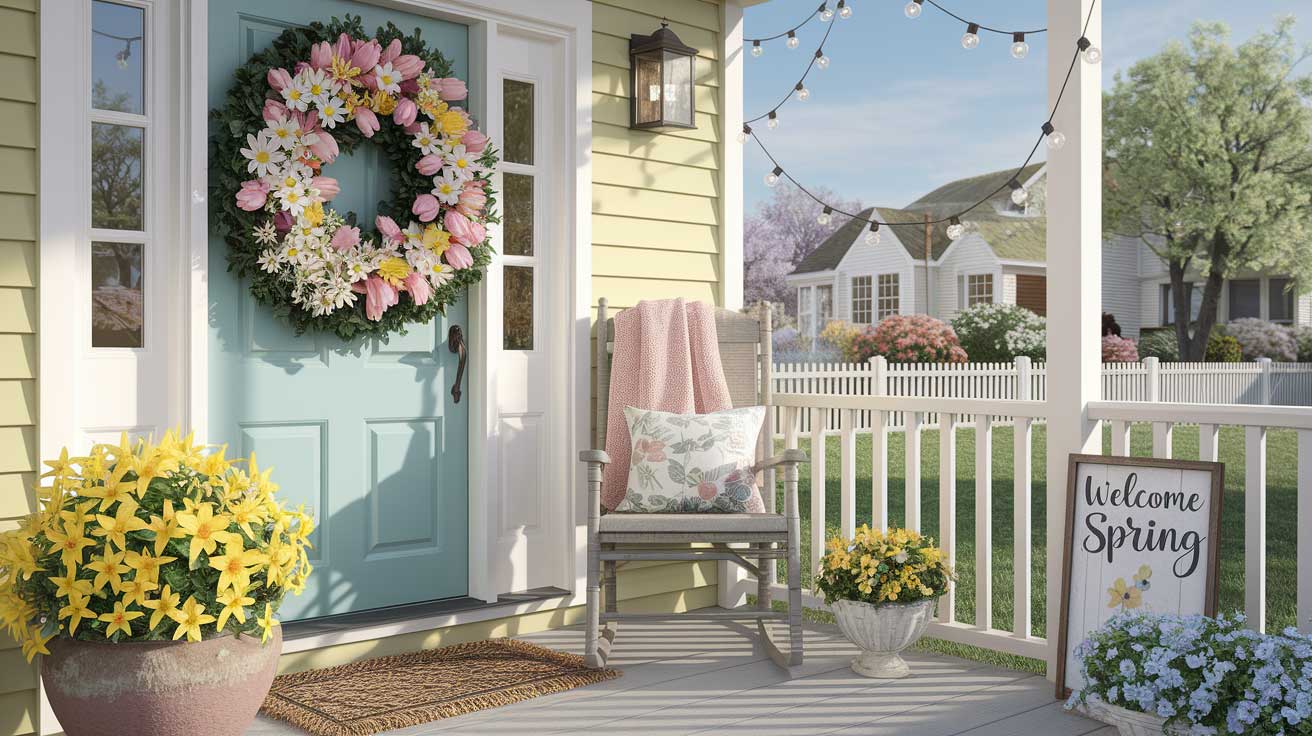 10 Fresh Spring Porch Decor Ideas to Welcome the Season - Signature Knots