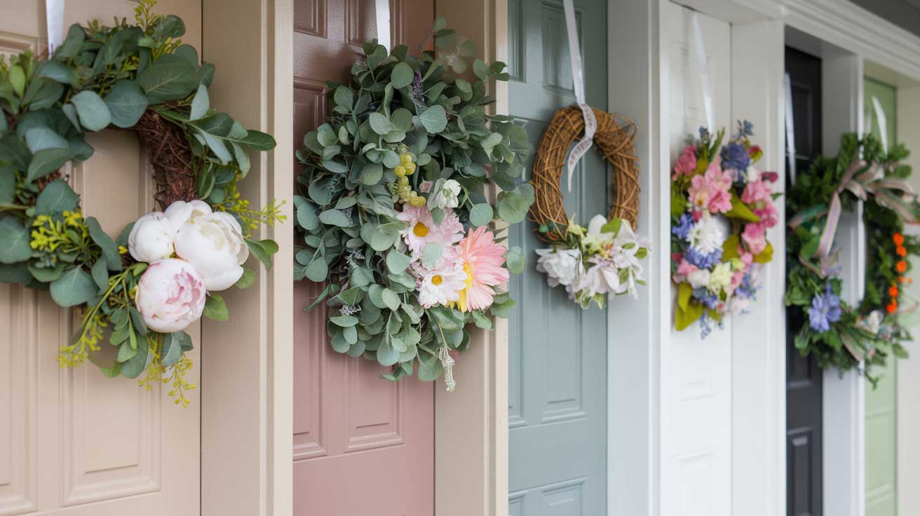 Stylish Spring Wreaths Under $50 - Signature Knots