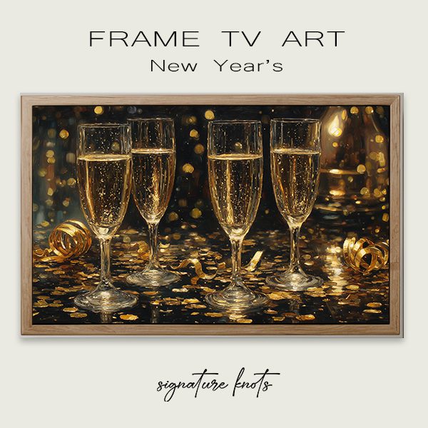 holiday bundle tv art new years eve