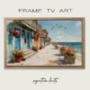 dreamy summer coast tv art