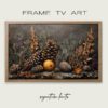 Harvest-pinecones digital tv art