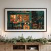 Vintage Christmas Advent Calendar TV Art Bundle
