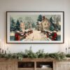 Vintage Christmas Advent Calendar TV Art Bundle