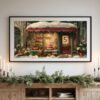 Vintage Christmas Advent Calendar TV Art Bundle