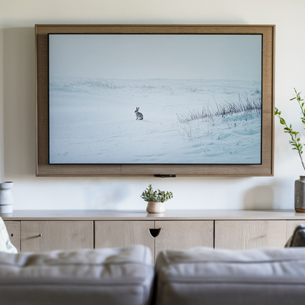 Solitude in Snow Digital Art